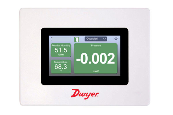 SERIES RSME ROOM STATUS MONITOR Touchscreen LCD, Monitors Multiple Parameters